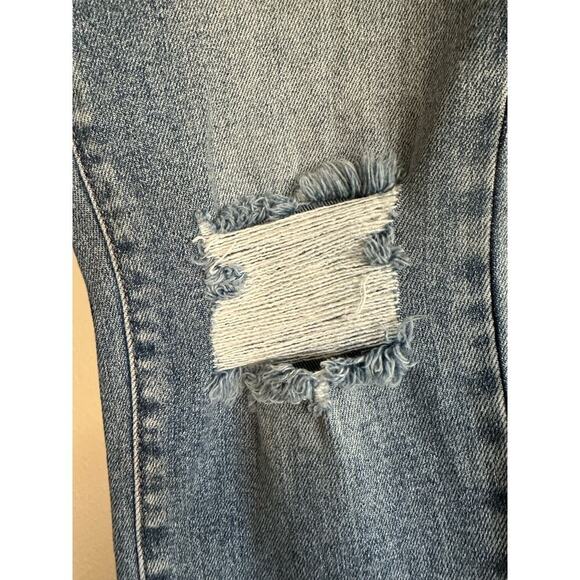 Judy Blue High Rise Rhinestone Embellished Jeans Vintage Washed Blue Size 28 - Picture 7 of 7